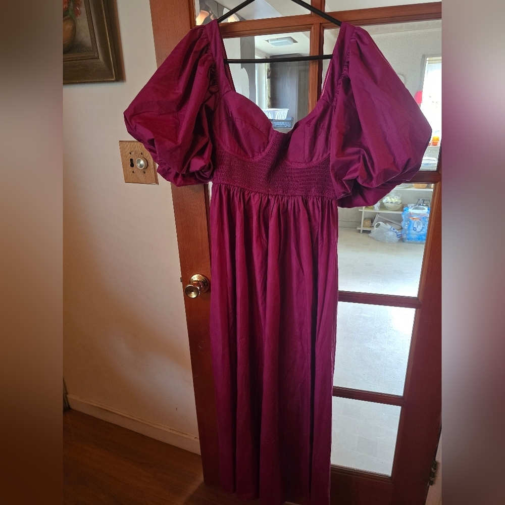 ShowPo Raiza Puff Sleeve Dress